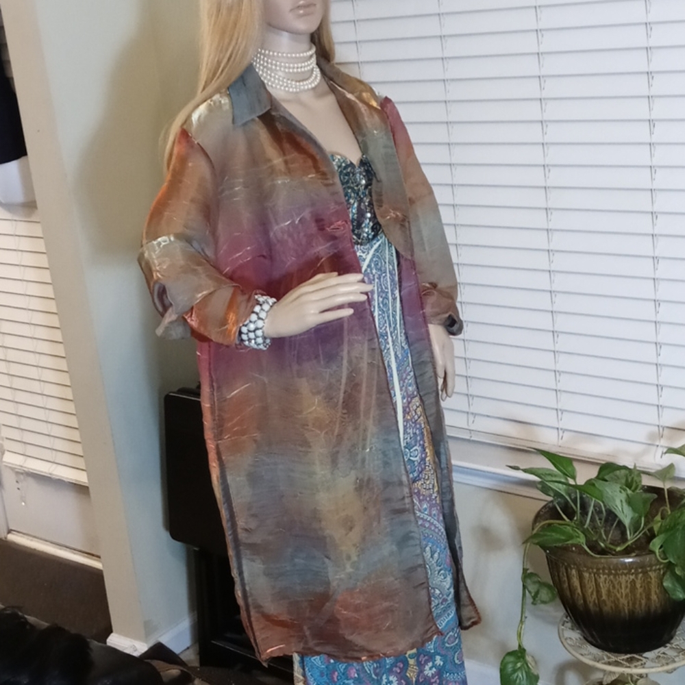 Giorgio Fiorlini Sexy see through duster